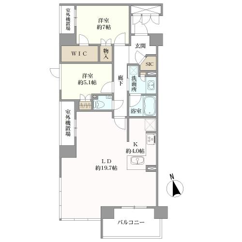 グランド・サンリヤン甲子園三番町の間取図