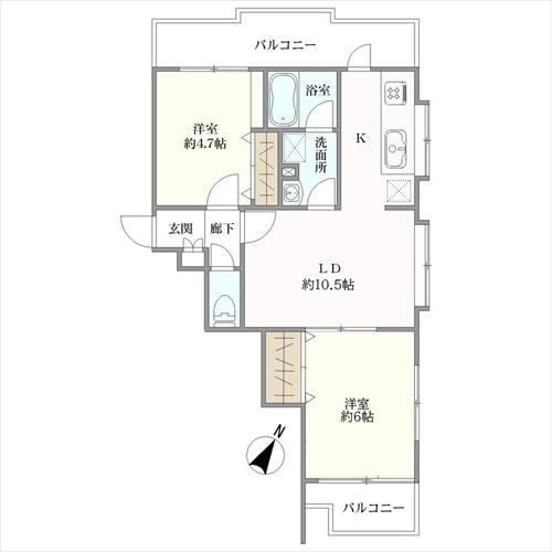 メイゾン初台の間取図