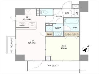 ＬＩＮＸ　ＡＶＥＮＩＲの間取図