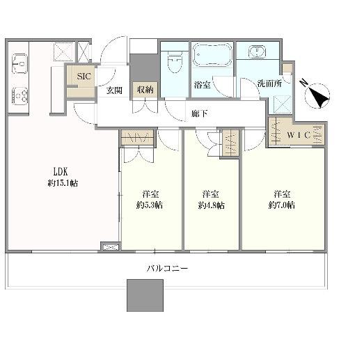 ステーションプラザタワーの間取図