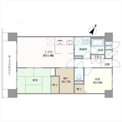 グランドメゾン川口の間取図