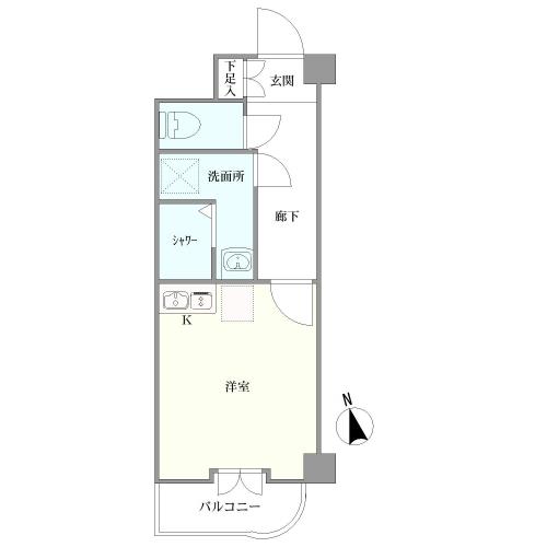 ＧＳプラザ鶴見駅前の間取図