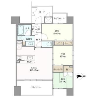 ブラームスあびこファストの間取図