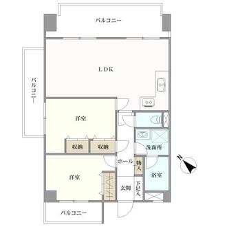 アンピール高宮の間取図