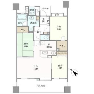 アーバンパレス井尻南の間取図