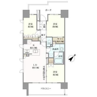 パークホームズ藤沢セントラルアリーナの間取図