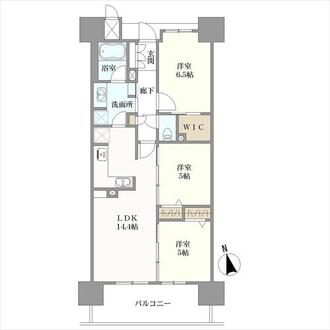 リコット岡崎城の間取図