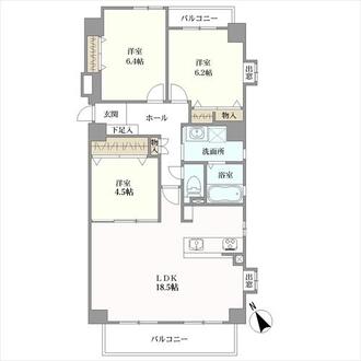 グローリアス平針第二の間取図
