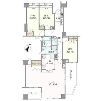 碑文谷ヒルズサレジオ通りの間取図