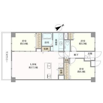 メゾン喜多見の間取図
