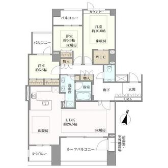 九段坂ハウスの間取図