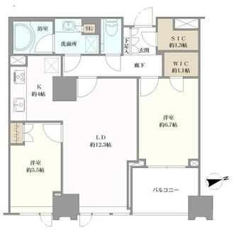 シティタワーズ豊洲ザ・シンボルの間取図