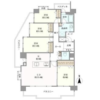 ネクサス山手通の間取図
