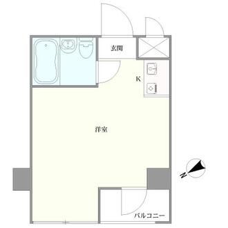 ストーク四谷の間取図