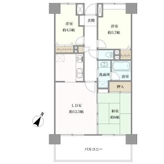 ファミール廿日市ウエステージの間取図