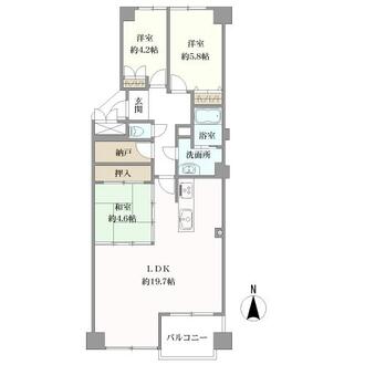 ヒューマンズプラザ青崎の間取図