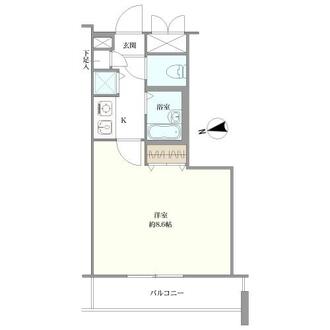 ジョイシティ品川の間取図
