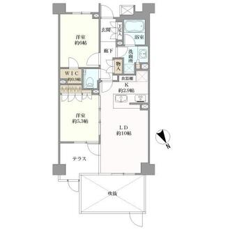 ザ・パークハウス大井町レジデンスの間取図
