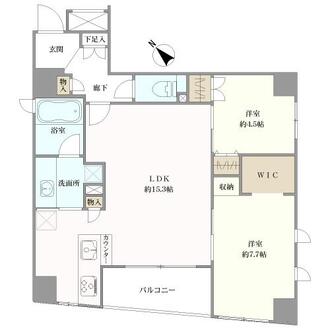 グリーンパーク日本橋アペゼの間取図