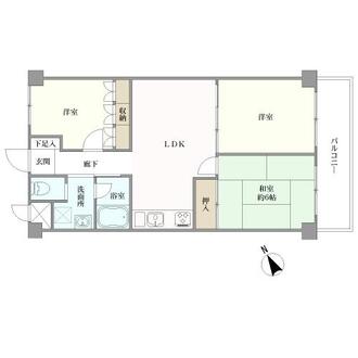 ニューライフ狛江の間取図