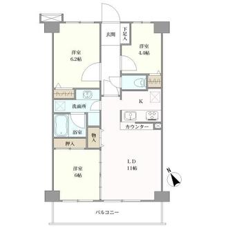 モア・ステージ一之江の間取図