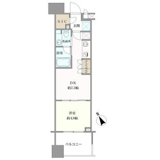 クレヴィア池袋Ｅａｓｔの間取図