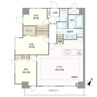 ソネット上池袋の間取図