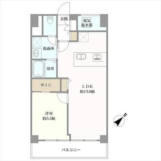 アルテール新宿の間取図