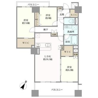 藤和平尾山荘ホームズの間取図