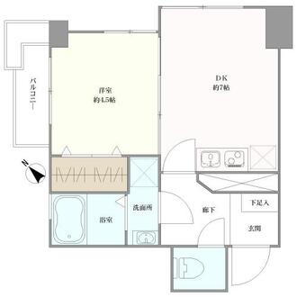 ライオンズマンション江古田の間取図