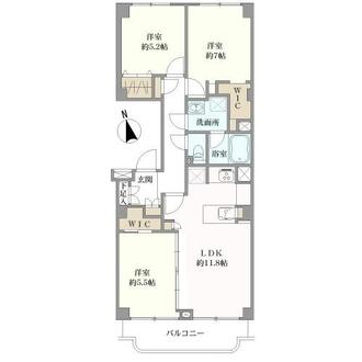 日商岩井吉祥寺マンションの間取図