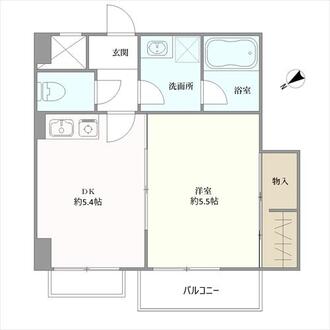 リライブ修学院の間取図