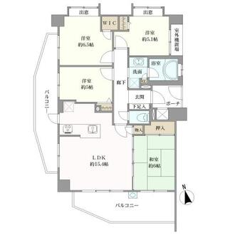 ライオンズ東松戸エアリーヒルズの間取図