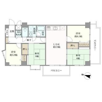 シヤルマン南柏の間取図