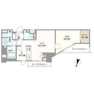 パークリュクス三宿の間取図