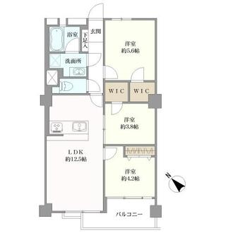 南砂住宅の間取図