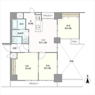 フィエルテ四条烏丸シュッドの間取図
