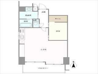 フィエルテ四条烏丸ノールの間取図