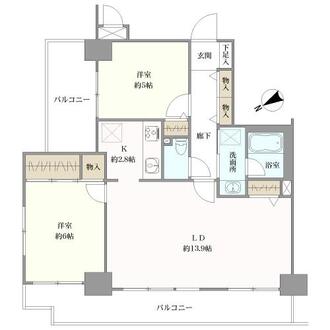 コスモ東山の間取図
