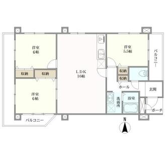 インペリアル五条の間取図