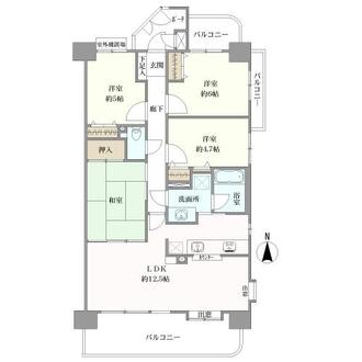 ダイアパレス一宮駅前　の間取図
