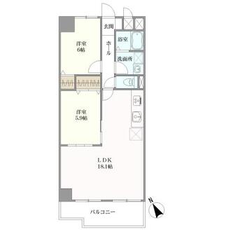 ニューコーポ木場の間取図