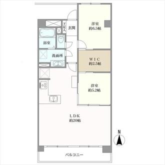 コープ野村一宮の間取図