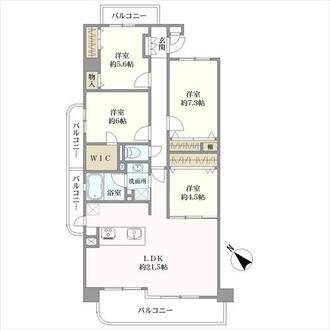 ラドーニ則武天空の館の間取図