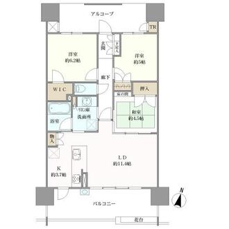 ブランズ瑞穂運動場東の間取図
