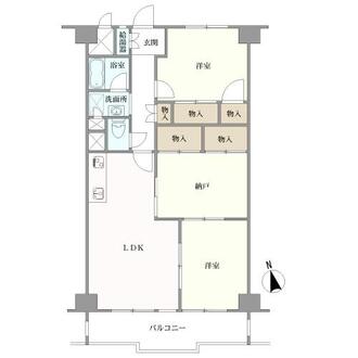 瑞穂センチュリーマンションの間取図