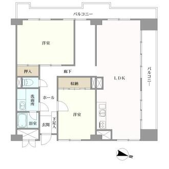 シヤンボール大名の間取図