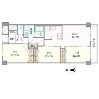 サニーウエル小杉の間取図