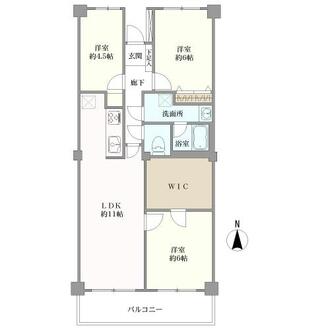 サンシティの間取図