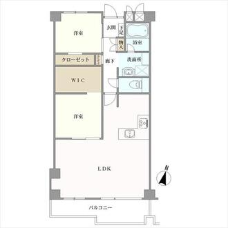 江古田パークハイツの間取図